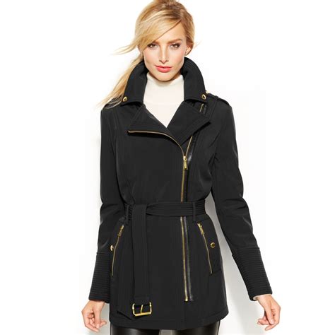 michael kors outerwear jacket|michael kors black jacket women's.